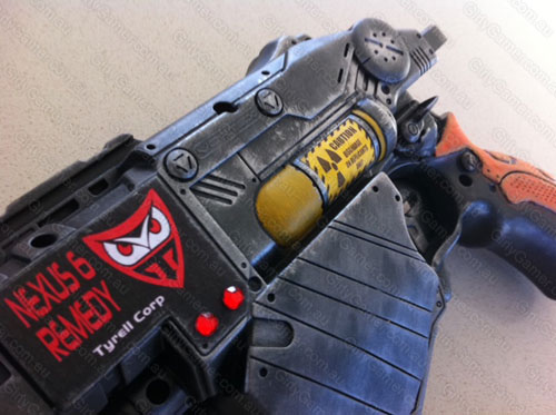 bladerunner-homage-nerf-proton-01 Nerf Proton Vortex range paintjob mod Blade Runner blaster homage