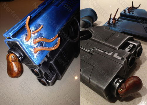Nerf-Scoutopus-Octopus-nerf-mod-cthulhu-close Nerf Scout paint mod cosmetic with octopus / cthulhu style