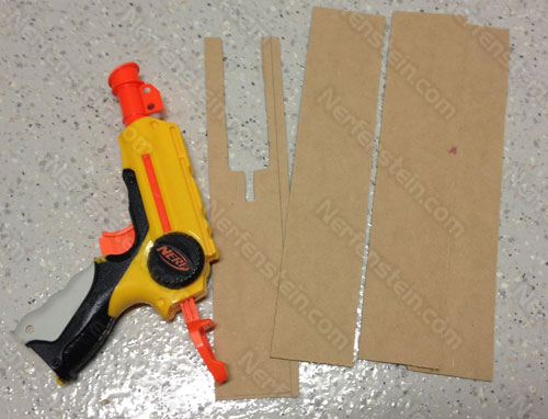 AEP7-Working-Nerf-Fallout-Laser-pistol-nerfenstein-WIP AEP7 Laser Pistol Nerf Nite Finder mod prop build