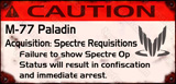 ME-paladin-caution-spectre-160-decal Mass Effect Paladin pistol decal