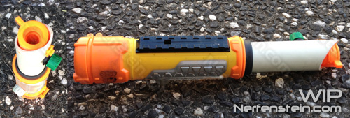 Nerf Lightsaber the nerfsaber nerf sword prop build