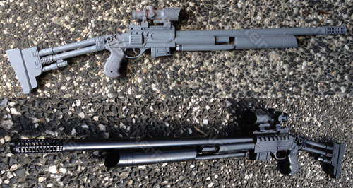 borderlands-prop-sniper-rifle-cosplay-build-primed borderlands vicious sniper rifle cosplay prop weapon build mdf paint pvc