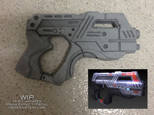carnifex-mass-effect-eva-foam-WIP-nerfenstein Mass Effect Carniflex Paladin EVA foam prop build