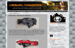 Press-coverage-UT-july-2012-nerfenstein Urban Taggers Nerf Rayven coverage