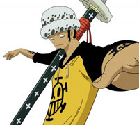 one-piece-trafalgar-law Trafalgar Law sword prop nodachi One Piece