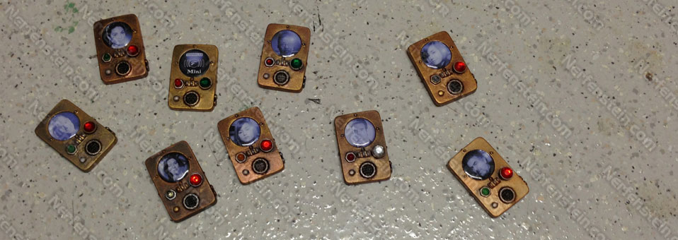 Warehouse 13 mini Farnsworth prop collection W13