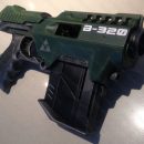 Lanard Shell Shock air blaster Halo Noble Team pistol mod