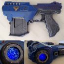 Stargate Atlantis blaster pistol Lanard mod with light up portal