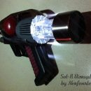 The Sol-R Disruptor Retro Blaster Pistol solar powered