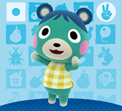 bluebear Animal Crossing the face of evil