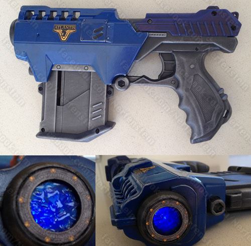 Stargate nerf mod lanard cosplay pistol by nerfenstein girlygamer