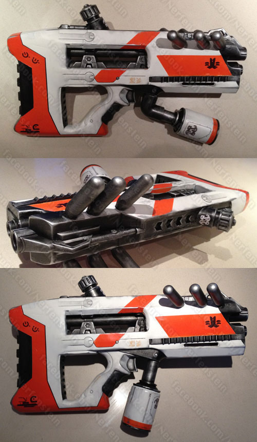 district 9 assault blaster WIP by nerfenstein girlygamer