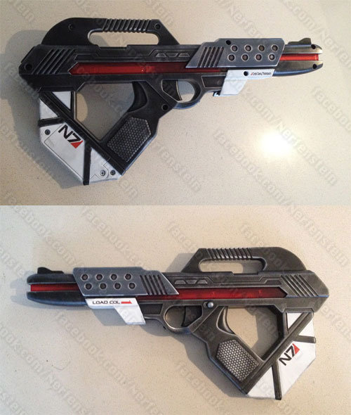 nerf mass effect mod by nerfenstein girlygamer