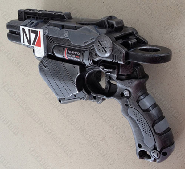 nerf mass effect mod by nerfenstein girlygamer