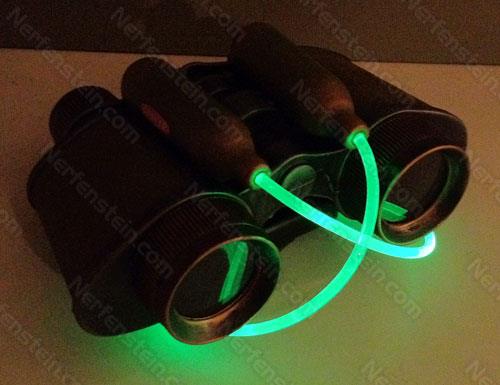 steampunk binoculars with lighting by nerfenstein girlygamer