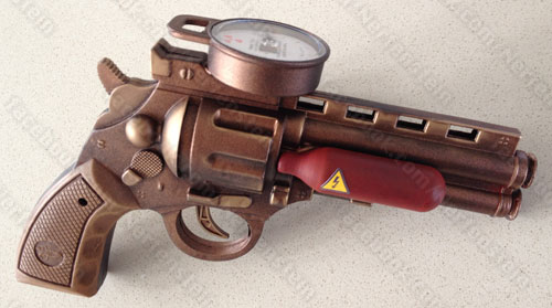 steampunk pistol prop hg wells by nerfenstein girlygamer