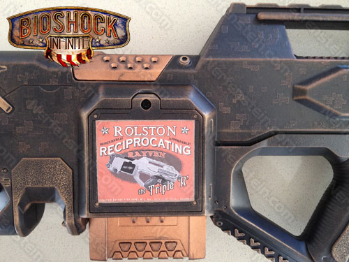 bioshock infinite nerf rayven blaster repaint by nerfenstein girlygamer