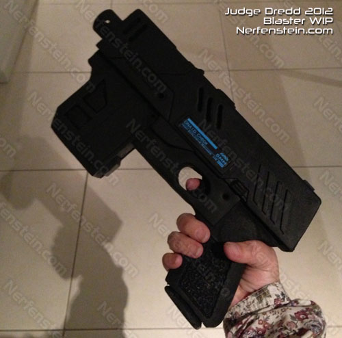 handmade judge dredd blaster cosplay prop