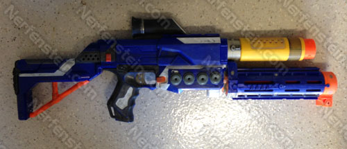 mass effect M8 avenger nerf mod by nerfenstein girlygamer nerf retaliator