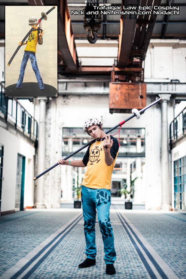 Trafalgar Law cosplay by nick sword by nerfenstein girlygamer