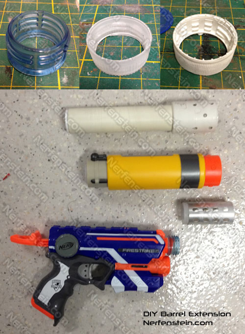 nerf barrel extension mod by nerfenstein girlygamer