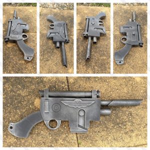 Warhammer 40K Imperial Laspistol scratch built prop gun – Board Game ...