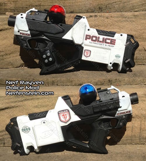 Nerf mod police cruiser nerf rayven by nerfenstein girlygamer