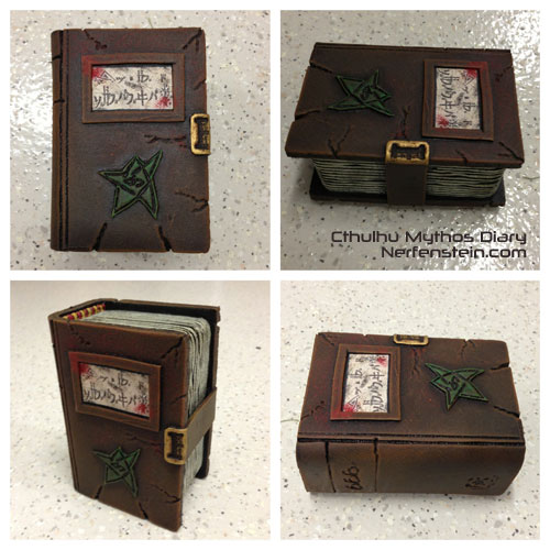 warhammer 40k nerfentome larp prop book by nerfenstein girlygamer