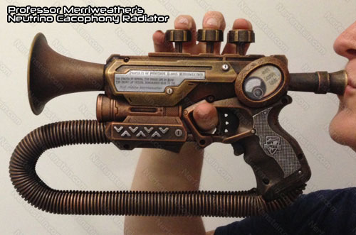 nerf mod steampunk trumpet pistol by nerfenstein girlygamer