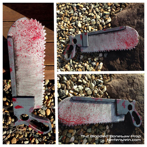 TF2 Team fortress bonesaw cosplay prop by nerfenstein girlygamer