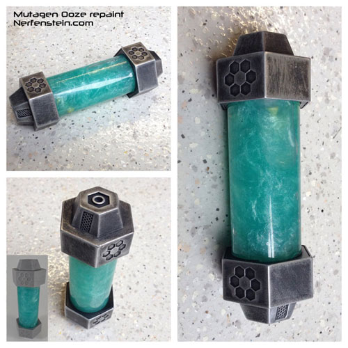 TMNT muragen vial repaint by nerfnestein girlygamer