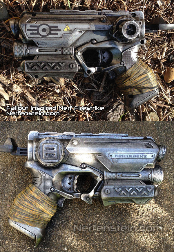 nerf firestrike mod fallout pistol by nerfenstein girlygamer