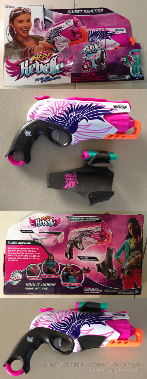 nerf rebelle series reviews by nerfenstein girlygamer