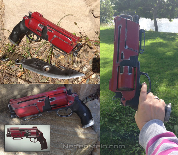 destiny duke 3d printed cosplay prop by girlygamer nerfenstein