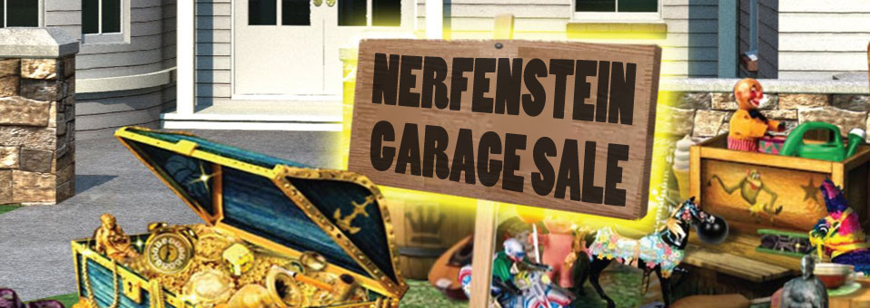 Nerfensteins Props and Mods Garage Yard Sale Items Cheap