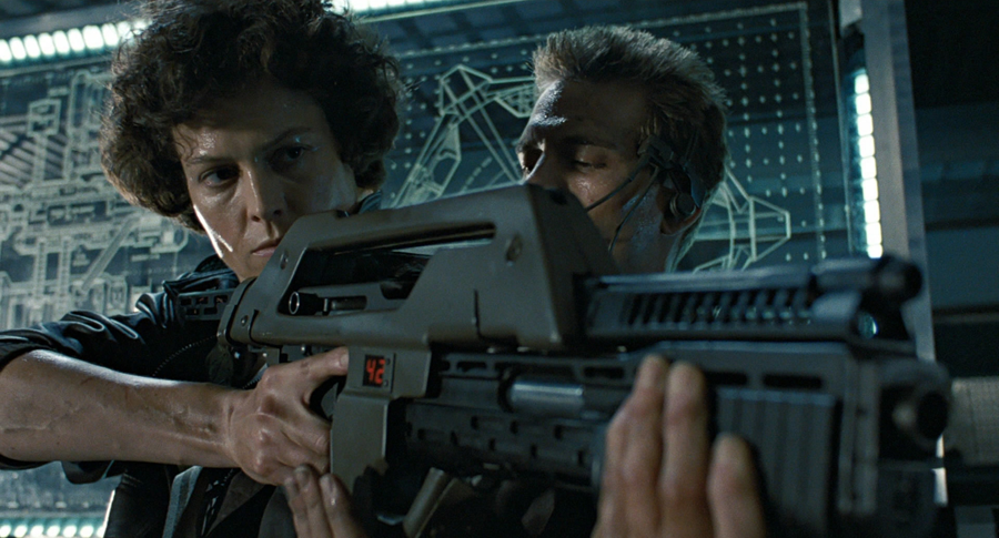 M41A pulse rifle from Aliens