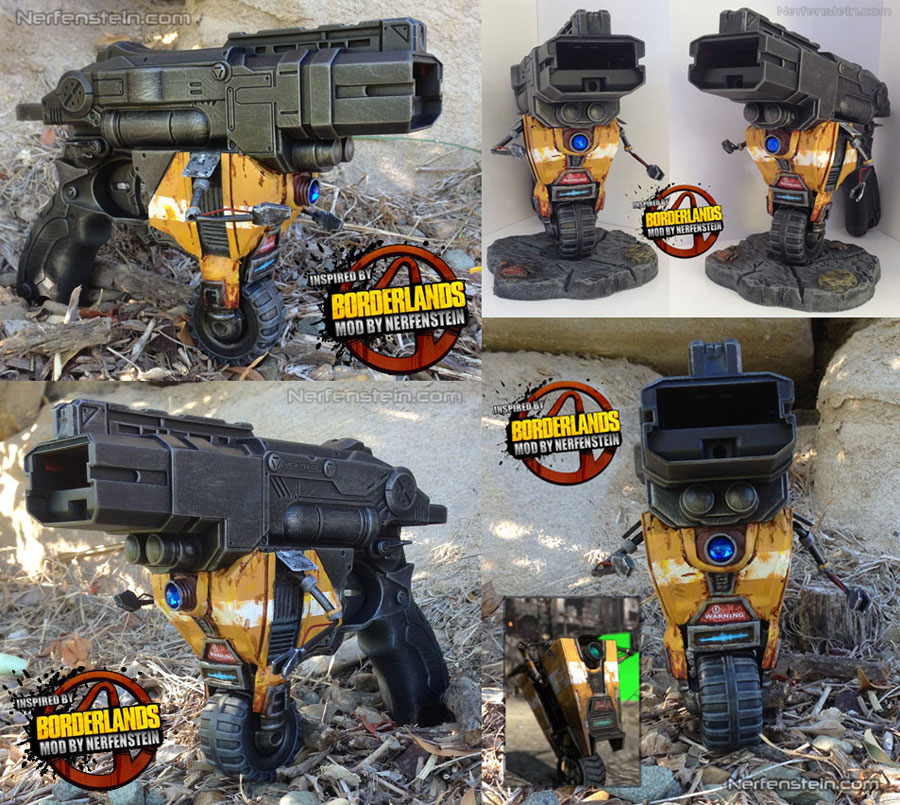 nerf mod borderlands claptrap by nerfenstein girlygamer