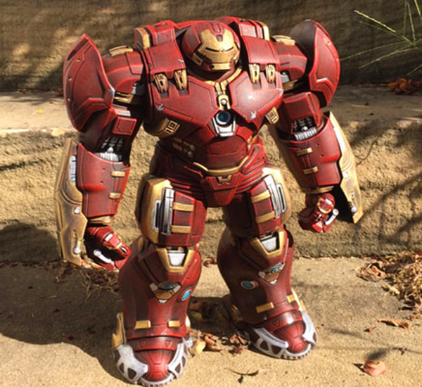 Titan Hero Tech Hulkbuster Toy repaint by Nerfenstein Hulkbuster repaint