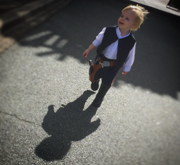 Star Wars costume Toddler cosplay by Nerfenstin - Mini Han Solo cosplay