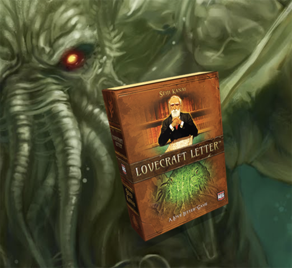 Lovecraft Letter card game Love Letter Cthulhu Mythos card game unboxing