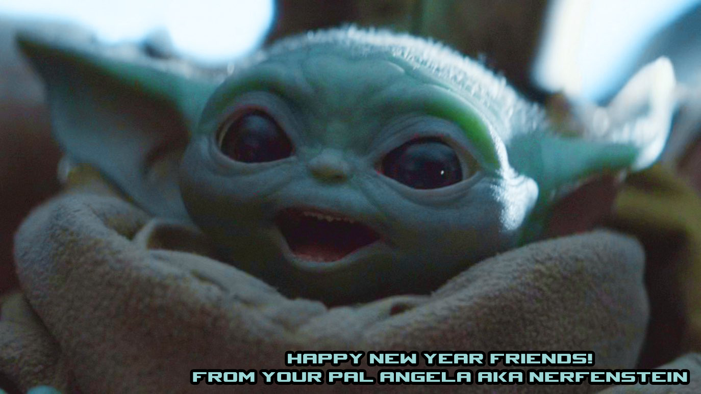 Baby Yoda The Child The Mandalorian - New Year Review