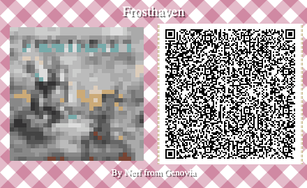 Frosthaven Board Game QR Code for Animal Crossing New Horizons