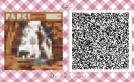 Parks Board Game QR Code for Animal Crossing New Horizons