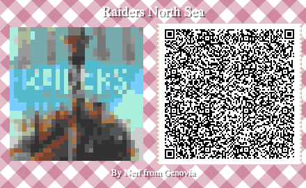 Raiders of the North Sea Board Game QR Code for Animal Crossing New Horizons