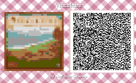 Viticulture Board Game QR Code for Animal Crossing New Horizons