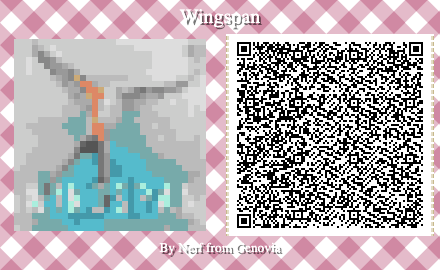 Wingspan Board Game QR Code for Animal Crossing New Horizons