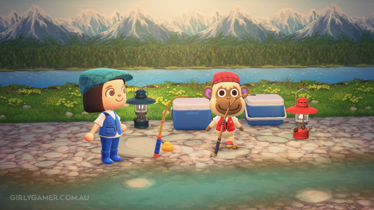 animal crossing new horizons deli fishing game screenshot nerfenstein