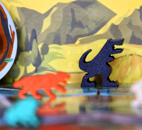 gods love dinosaurs board game review by board game gran and pandasaurus games