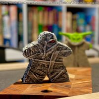 The Mummy Meeple – Board Game Gran Art