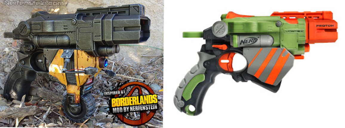 nerf mod borderlands claptro by nerfenstein aka girlgamer